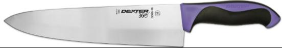 DEX-360  10" Chef Knive Purple