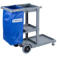 Janitorial Cart Blue