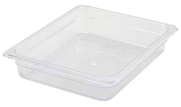 Food Pan Clear - Half Size 2.5"