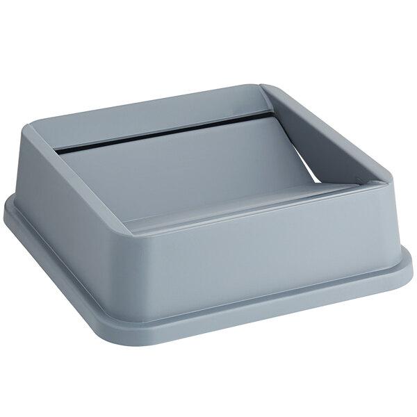 Lid - 23 gallon Grey Square Trash Can