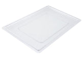 Cover - Half Size Clear Plastic Food Pan