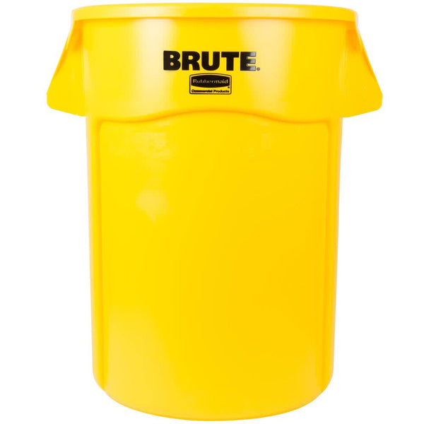 44 gallon Yellow - Trash Can