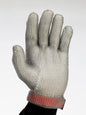 Stainless S-Mesh Glove With-Adj Gray Strap M EA