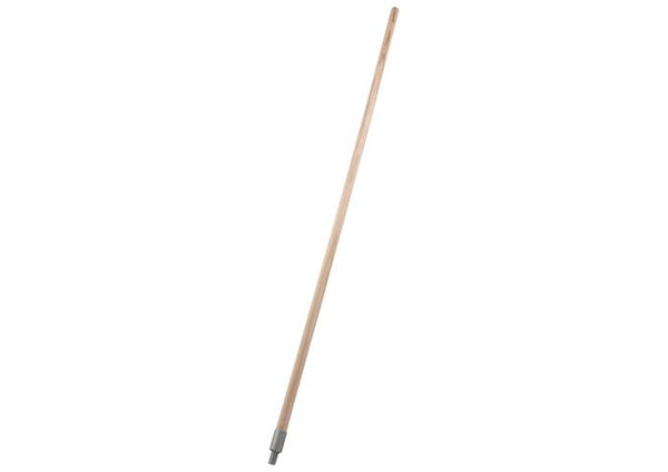 wooden broom handle threaded