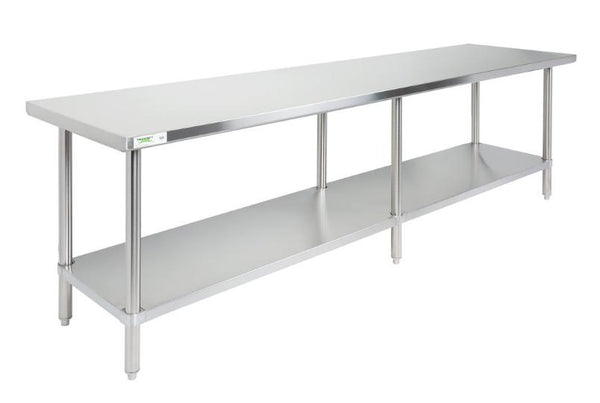 Work table 8ft stainless steel