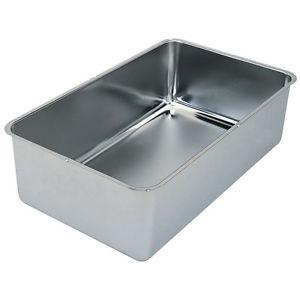 S/S Spillage Pan 4'' For Steam Tab