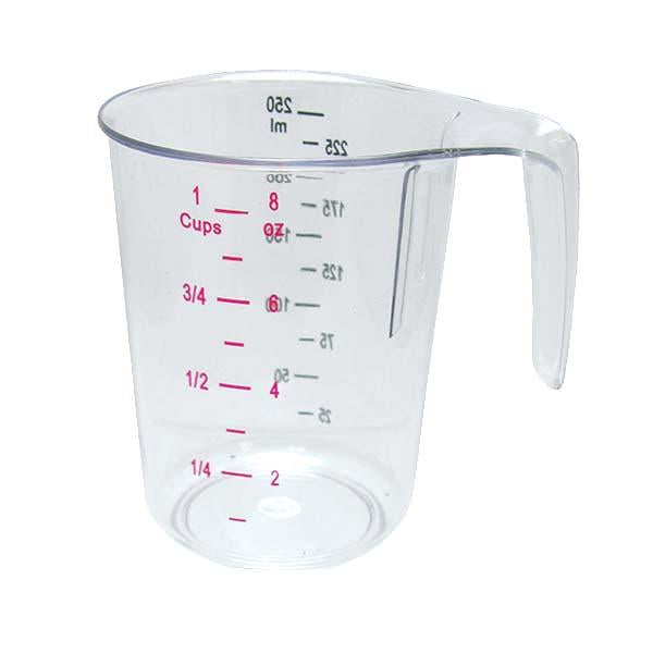 1 Cup- Plastic Measuring Cup